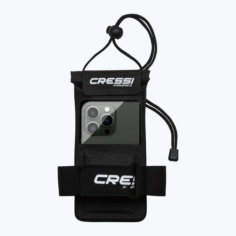 Cressi Float Case Dry Phone waterproof case black 3