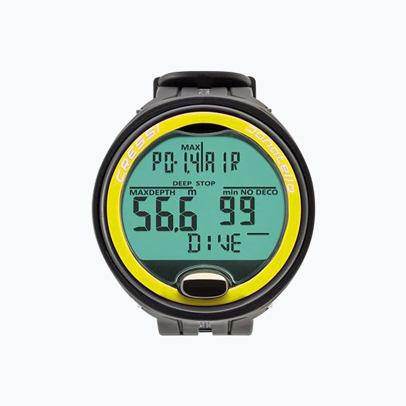 Cressi Donatello Diving computer black and yellow KS860052