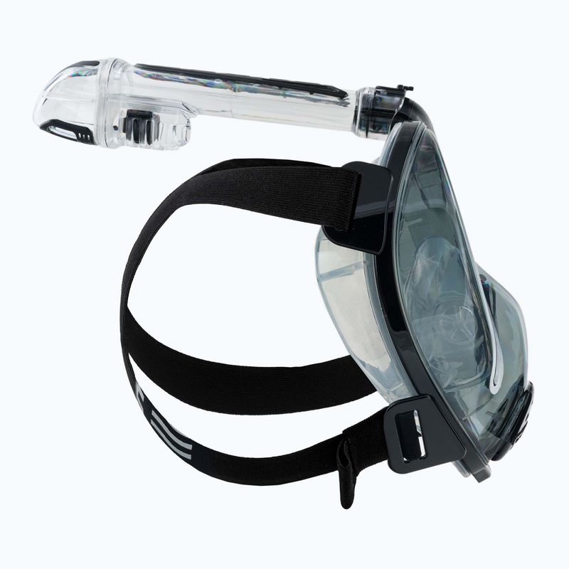 Cressi Duke Dry full face mask for snorkelling black/grey XDT060050 3