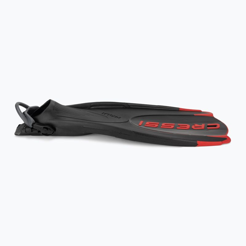 Cressi Maui Fins black/red snorkelling fins 3