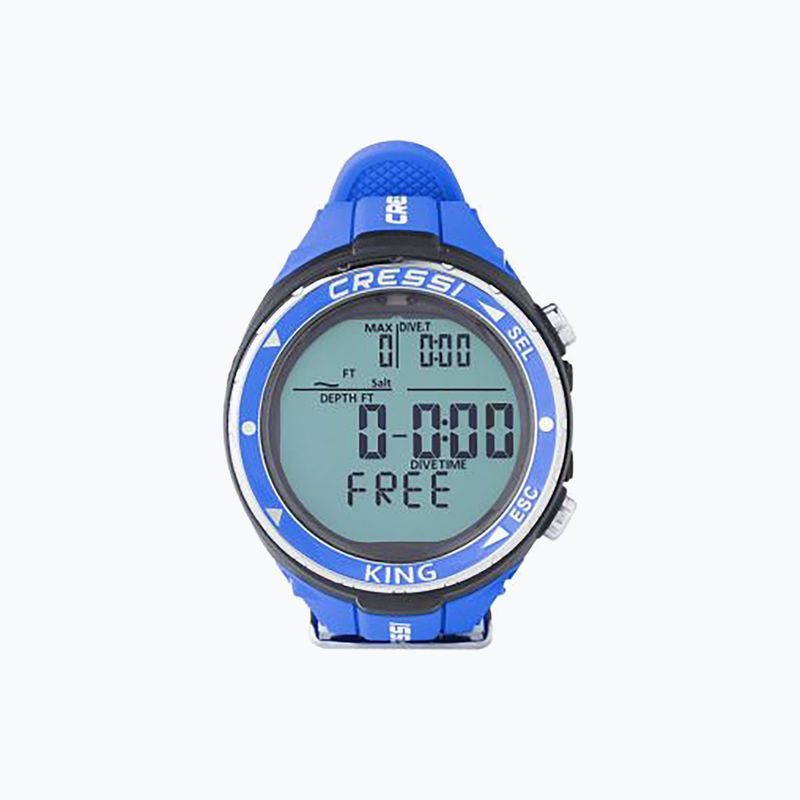 Cressi King dive computer blue KS842020