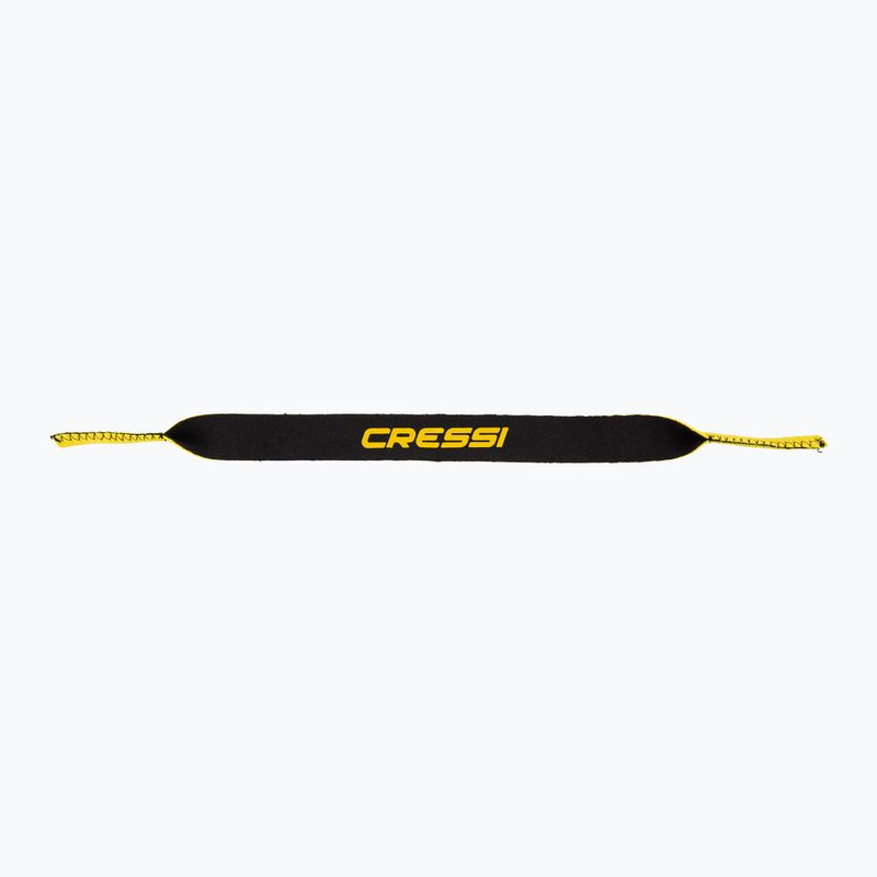 Cressi Neo Retainer goggle strap yellow/black 2