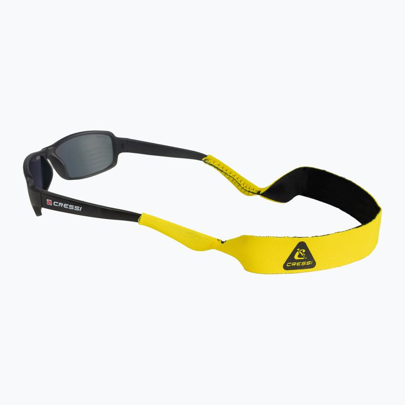 Cressi Neo Retainer goggle strap yellow/black 3