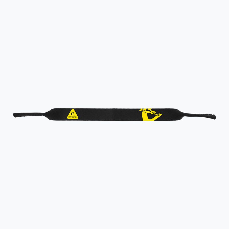 Cressi Neo Retainer goggle strap black/yellow