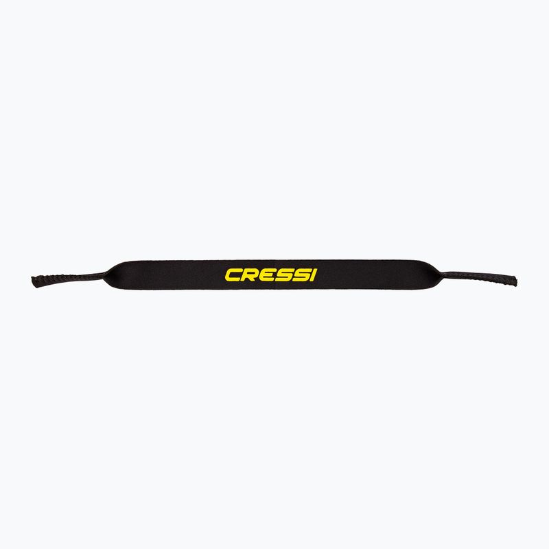 Cressi Neo Retainer goggle strap black/yellow 2