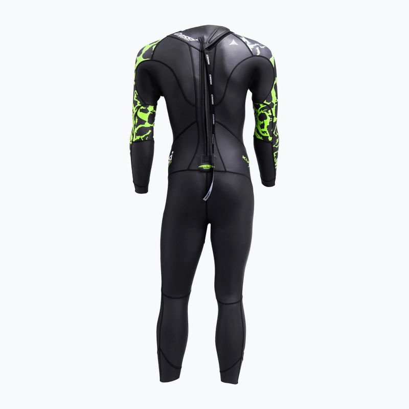 Cressi Kuwae 2 mm men's diving foam black-green DG002701 2