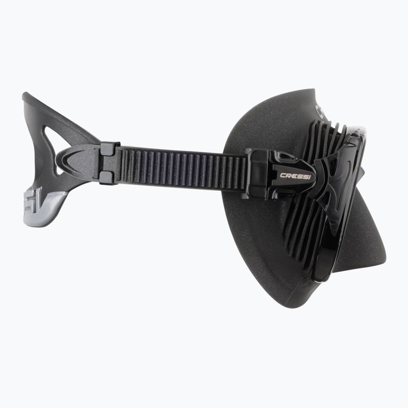 Cressi Quantum Ultravision black/silver diving mask 3
