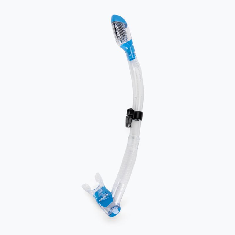Cressi F1 diving set + Supernova Dry blue metal 6