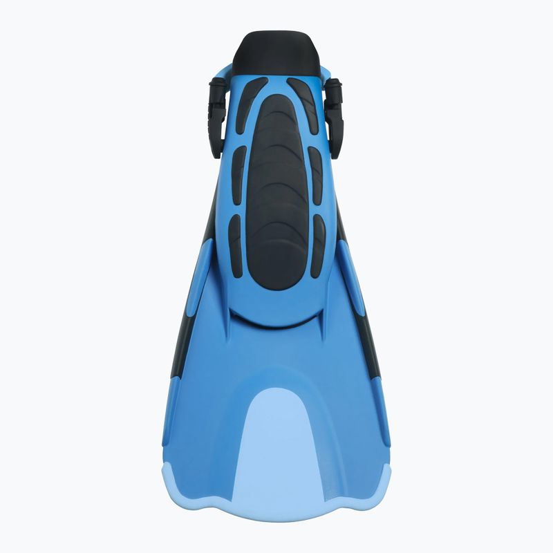 Cressi Maui Short blue/azure snorkel fins 3