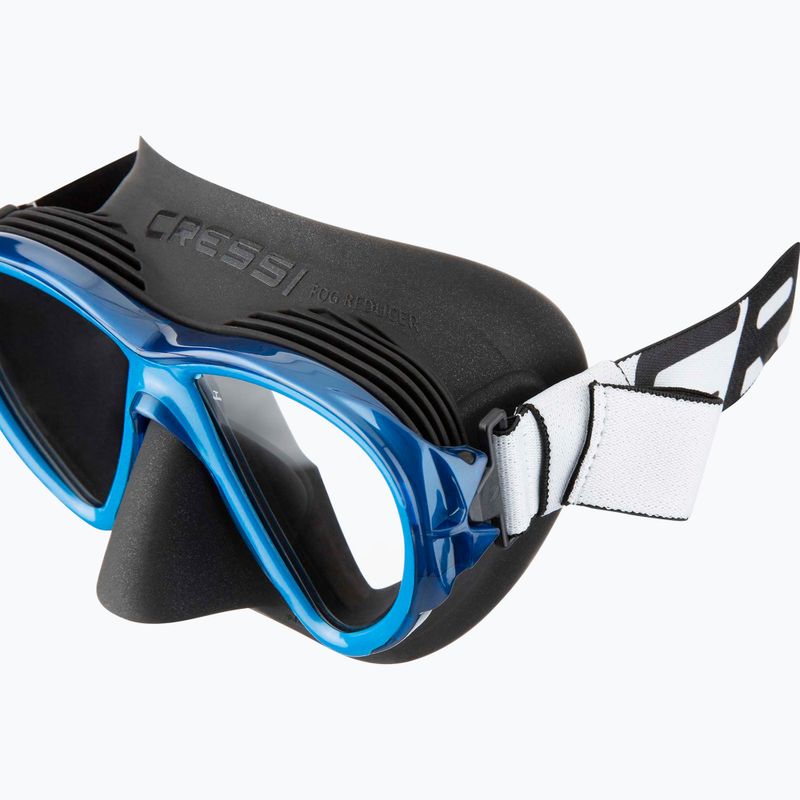 Cressi Fiji diving mask black/blue 4
