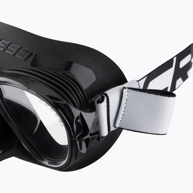 Cressi Samoa diving mask black/black 4