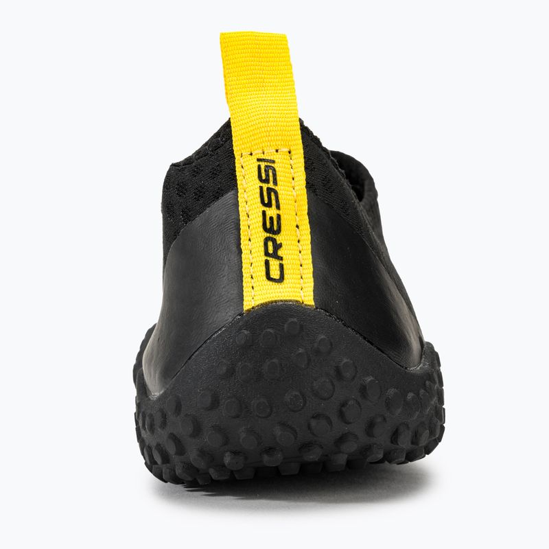 Cressi Sonar black/yellow water shoes 6