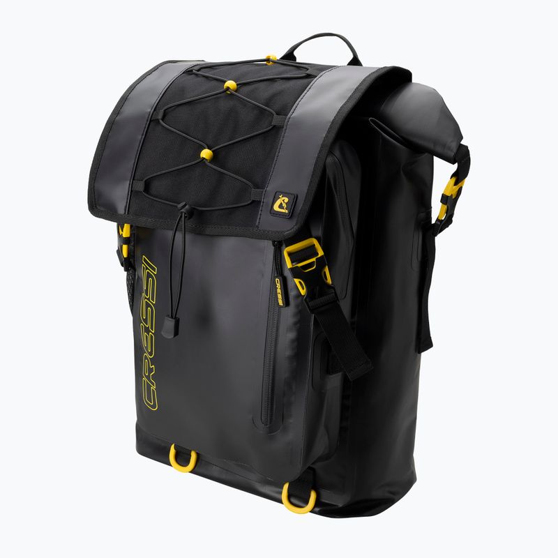 Cressi Venom Dry Backpack 30 l black/yellow 3