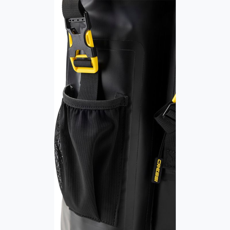 Cressi Venom Dry Backpack 30 l black/yellow 10