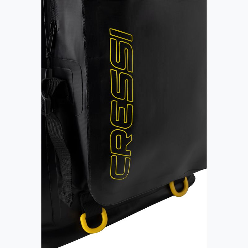 Cressi Venom Dry Backpack 30 l black/yellow 12