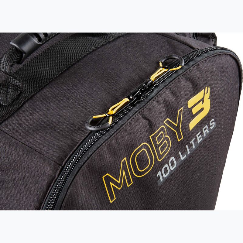 Cressi Moby 3 100 l travel bag black/yellow 5