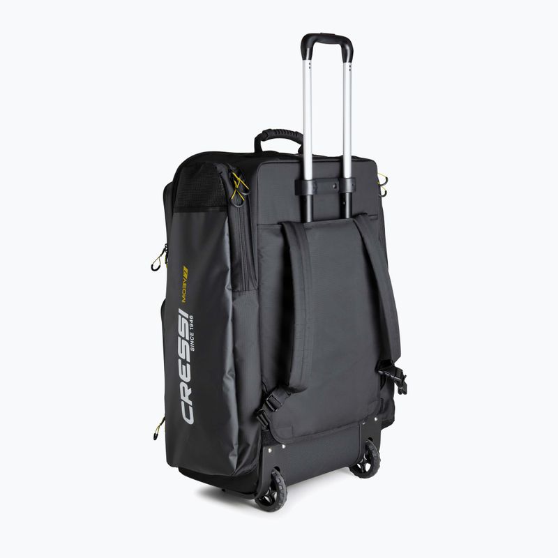 Cressi Moby 7 travel bag 115 l black/yellow 5
