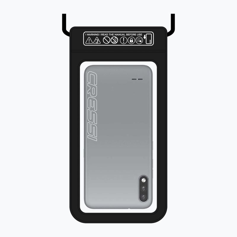 Cressi Jimmy Phone waterproof case black 2