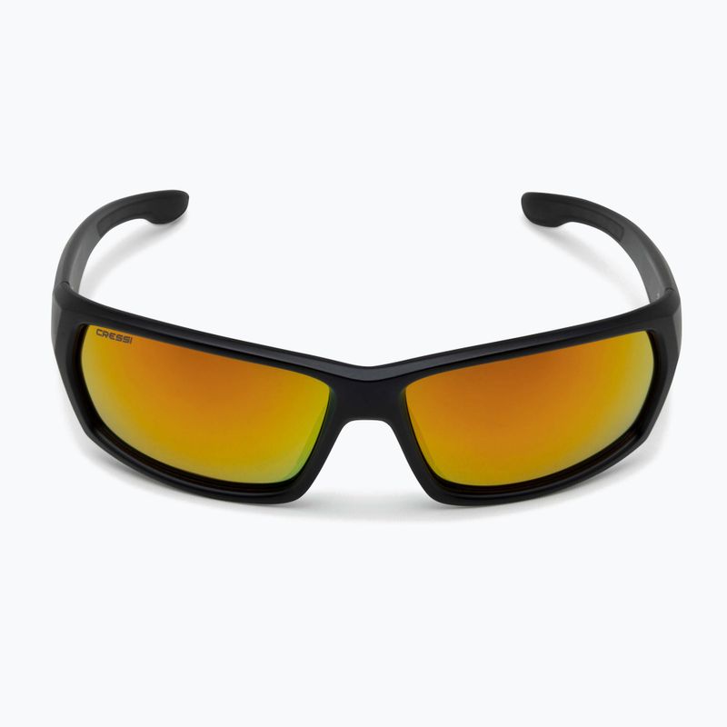Cressi Bill black/orange mirrored sunglasses 2