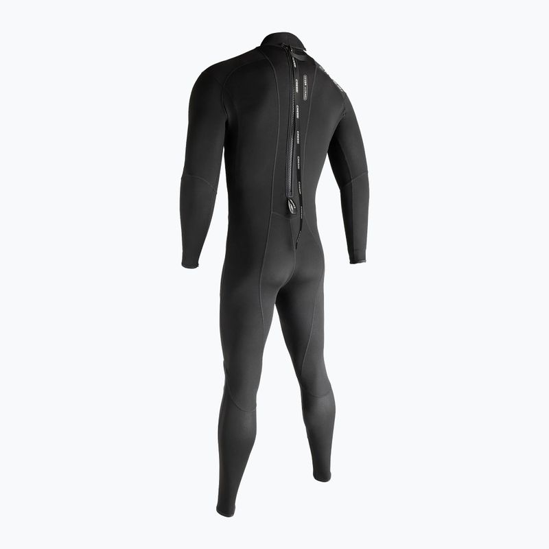 Men's wetsuit Cressi Fast Monopiece 1 mm black/grey 2