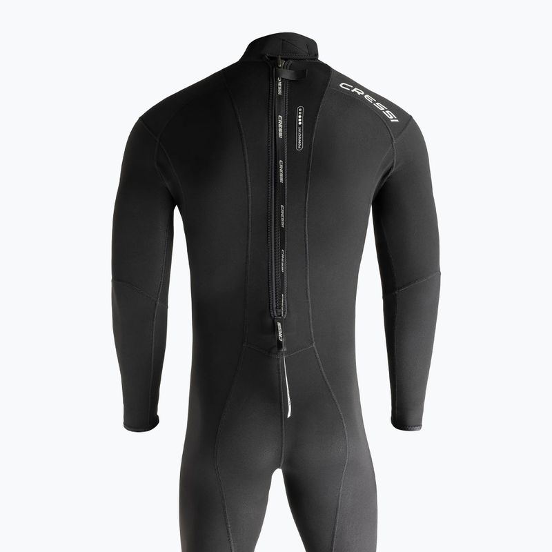 Men's wetsuit Cressi Fast Monopiece 1 mm black/grey 4
