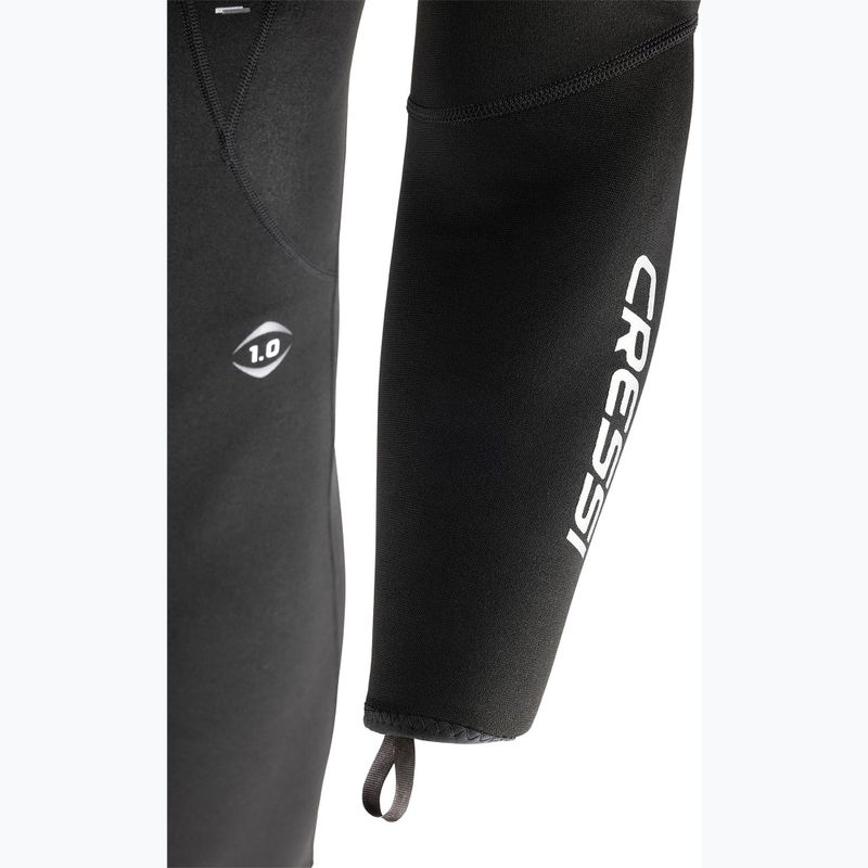Men's wetsuit Cressi Fast Monopiece 1 mm black/grey 10