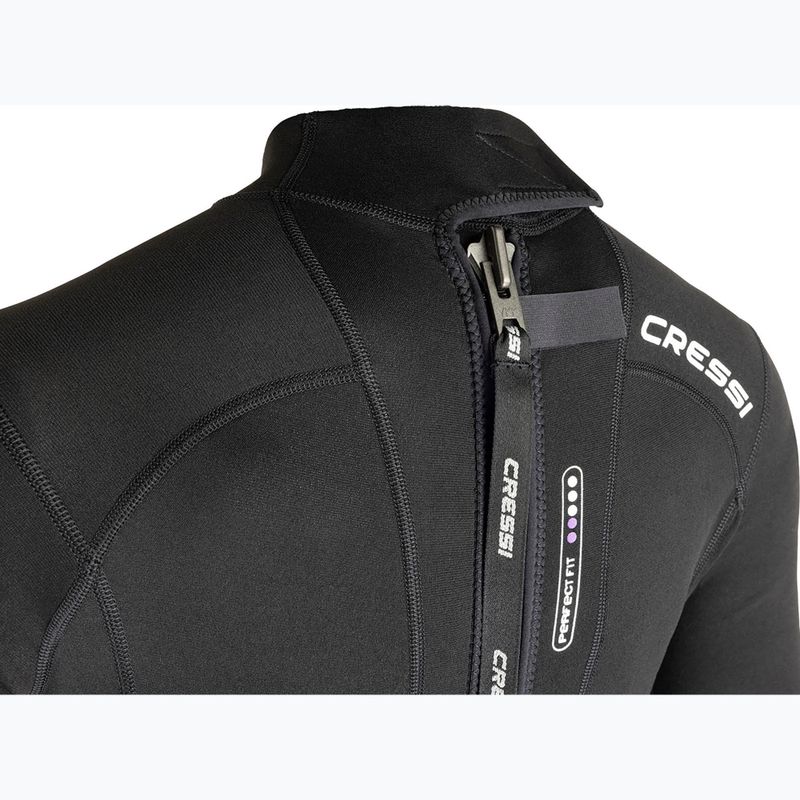 Women's wetsuit Cressi Fast Monopiece 1 mm black/grey 7