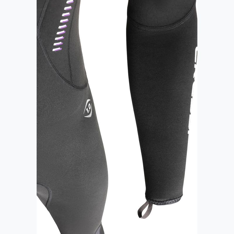 Women's wetsuit Cressi Fast Monopiece 1 mm black/grey 12
