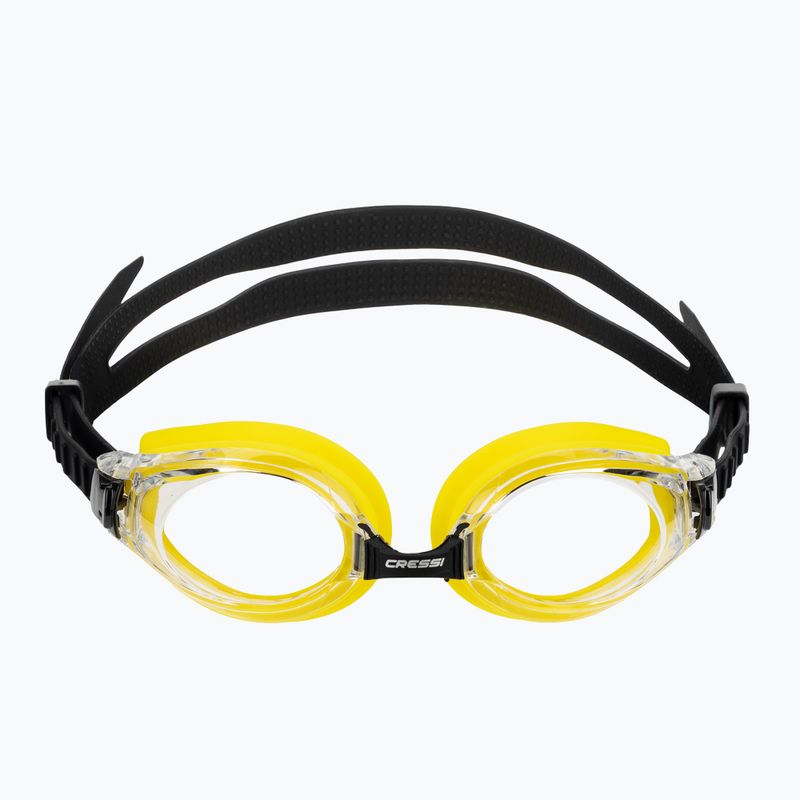 Cressi Nuoto 3.0 yellow/black swim goggles 2