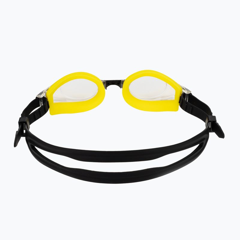 Cressi Nuoto 3.0 yellow/black swim goggles 4