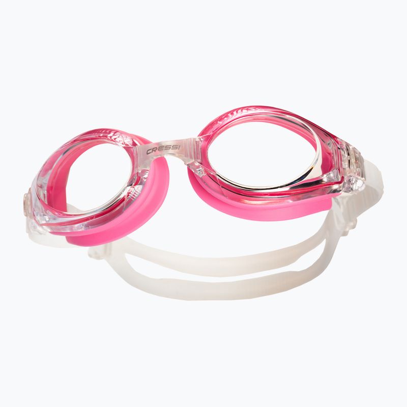 Cressi Nuoto 3.0 pink/clear swim goggles 2