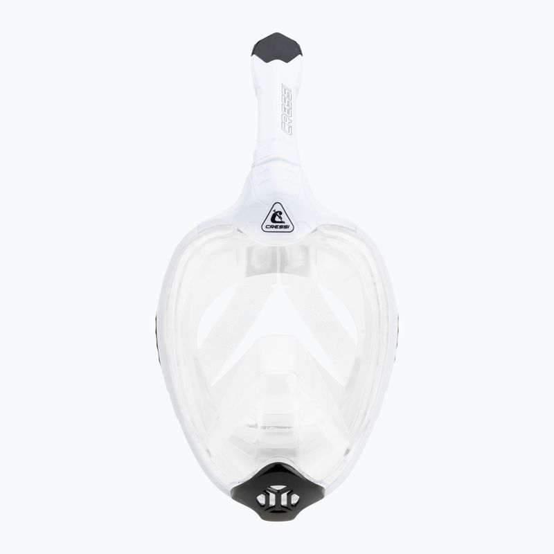 Cressi Bali Full Face snorkelling mask white/black 2