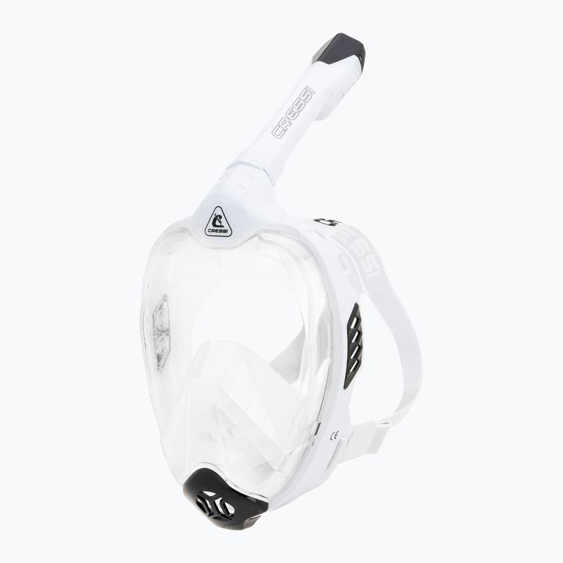 Cressi Bali Full Face snorkelling mask white/black 3