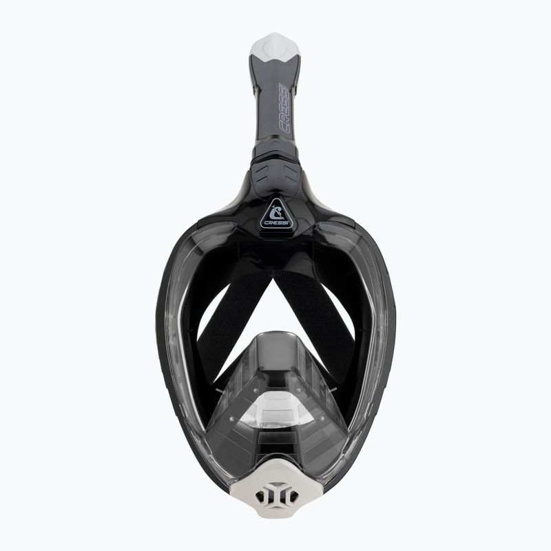 Cressi Bali Full Face snorkelling mask black/grey 2