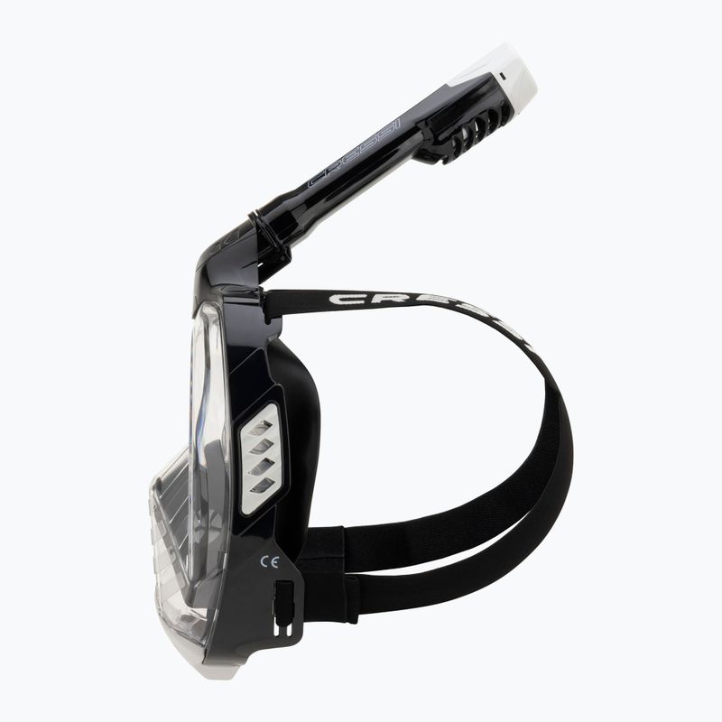 Cressi Bali Full Face snorkelling mask black/grey 4