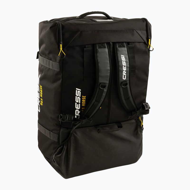 Cressi Sea Horse travel bag 152 l black/yellow 3