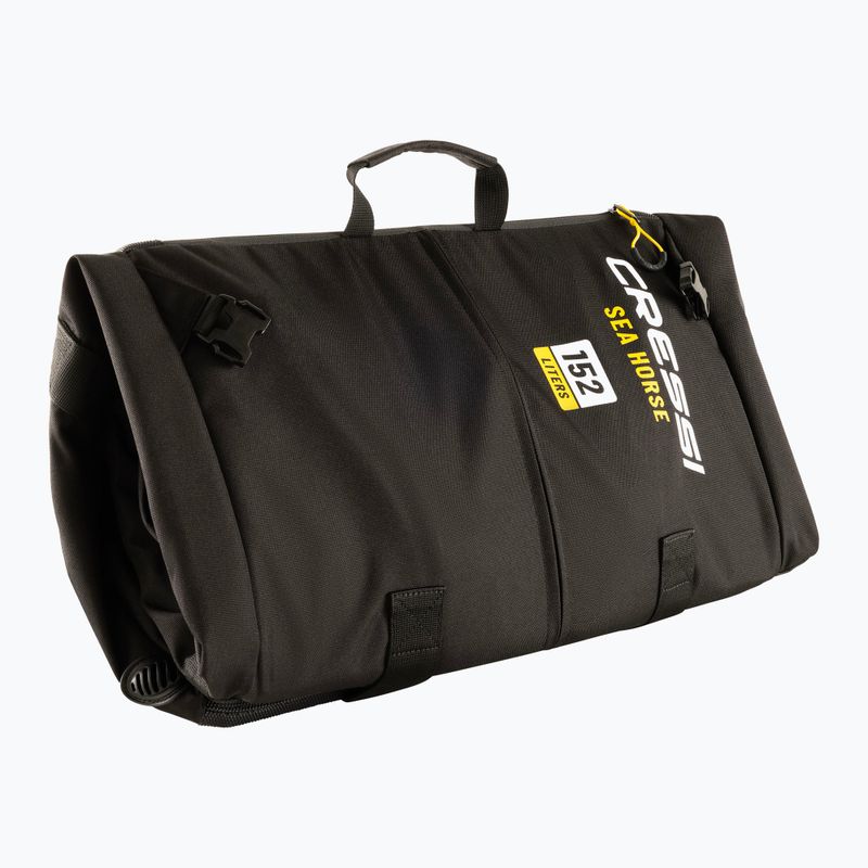 Cressi Sea Horse travel bag 152 l black/yellow 4
