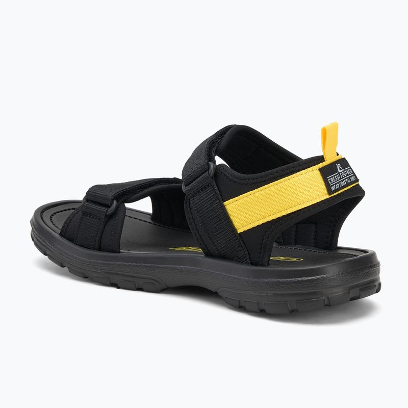 Cressi Pete black/yellow sandals 3