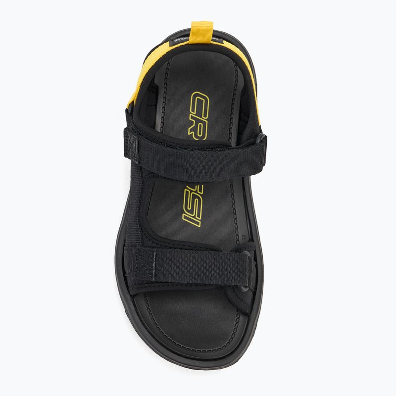 Cressi Pete black/yellow sandals 5