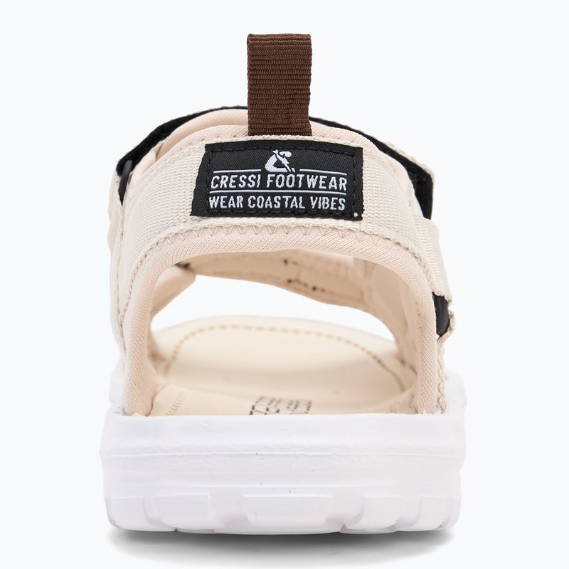 Cressi Pete white/sand sandals 6