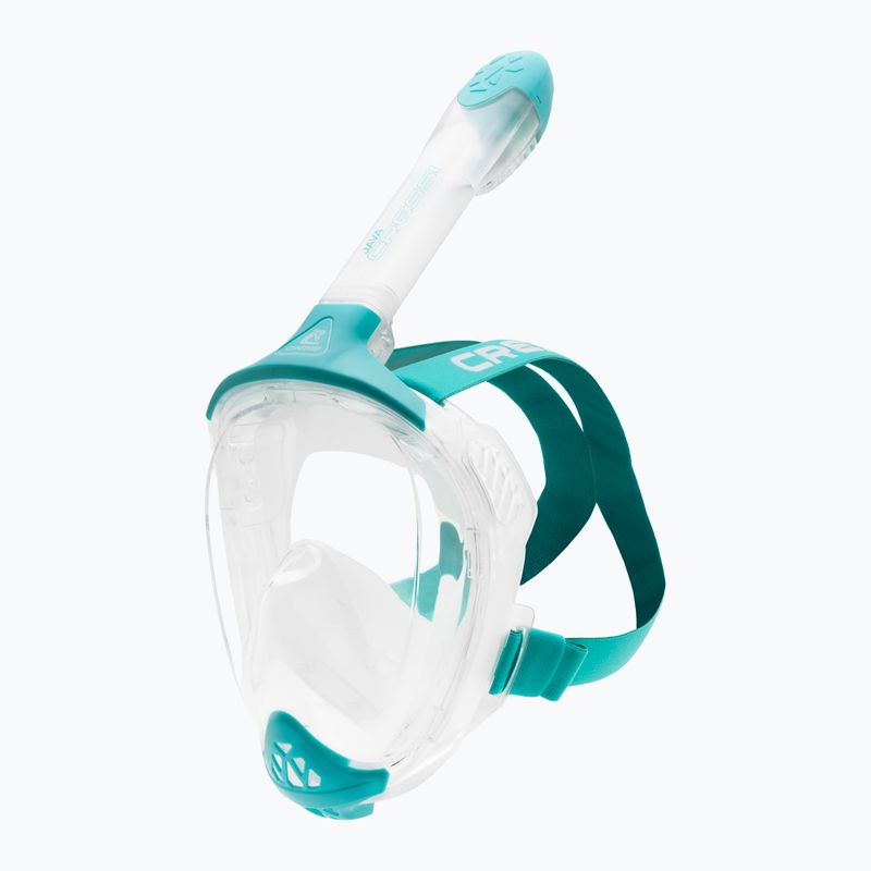 Full-face snorkelling mask Cressi Java Full Face clear/aquamarine 2