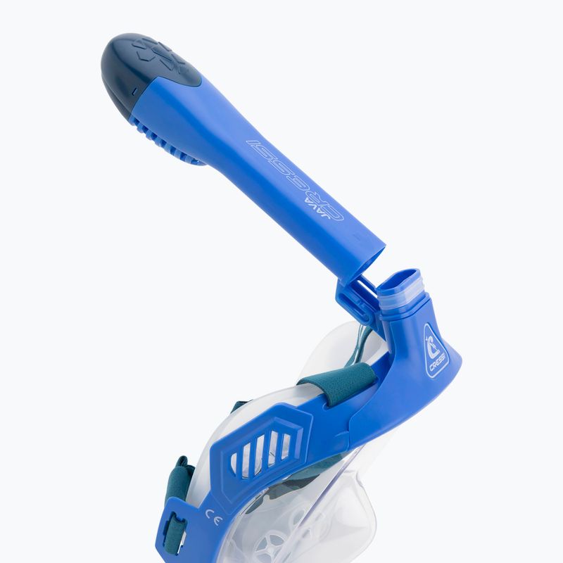 Full-face snorkelling mask Cressi Java Full Face blue/blue navy 7