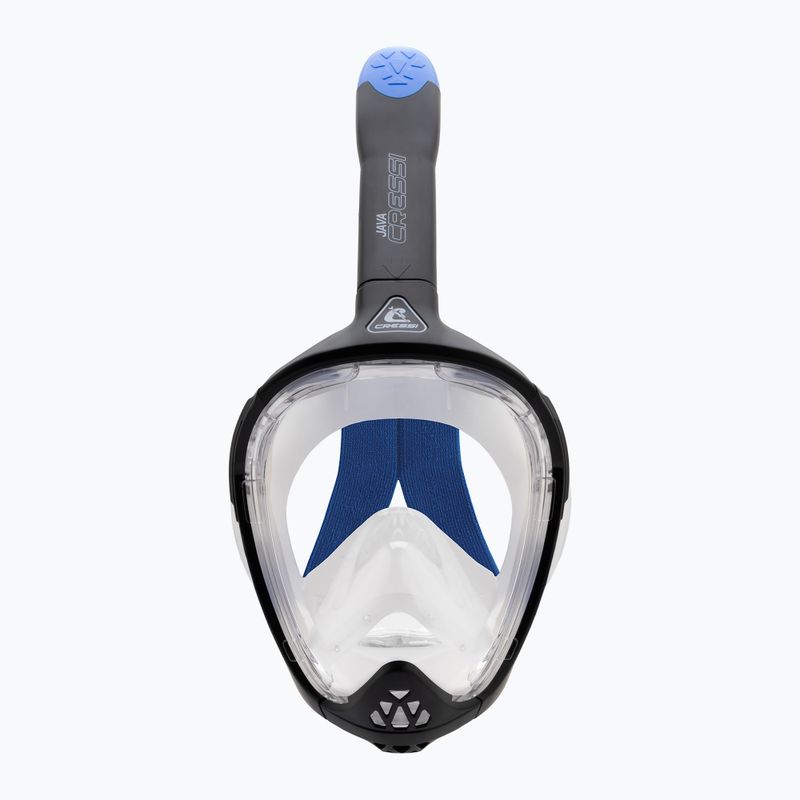 Full-face snorkelling mask Cressi Java Full Face black/blue 3