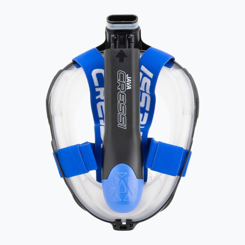 Full-face snorkelling mask Cressi Java Full Face black/blue 5