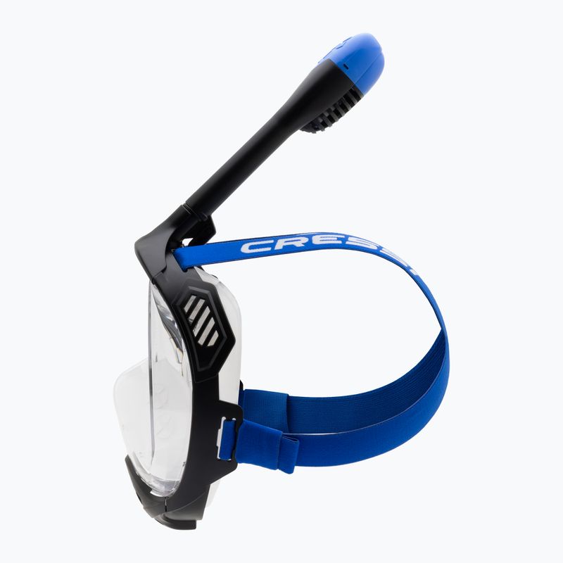Full-face snorkelling mask Cressi Java Full Face black/blue 6