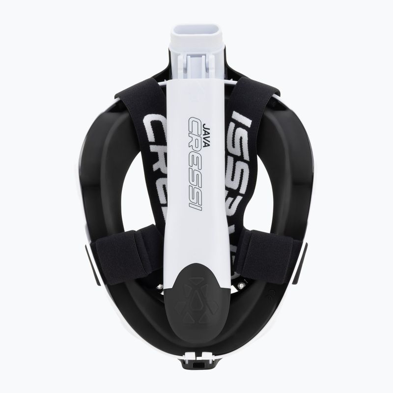 Full-face snorkelling mask Cressi Java Full Face white/black 6