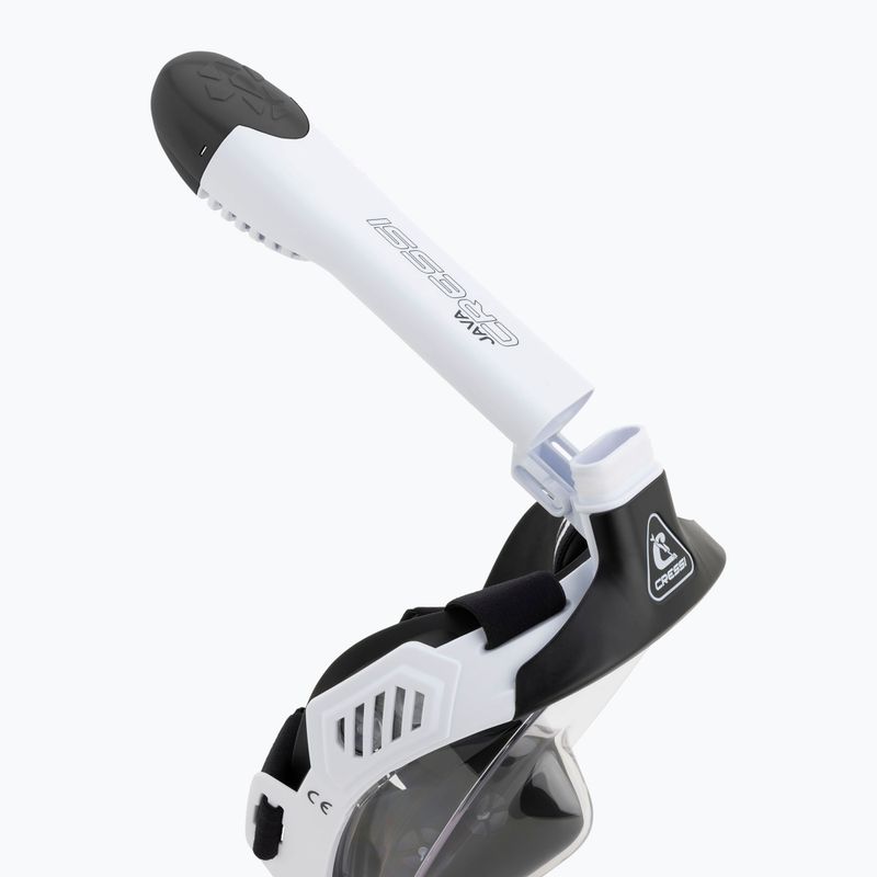 Full-face snorkelling mask Cressi Java Full Face white/black 7