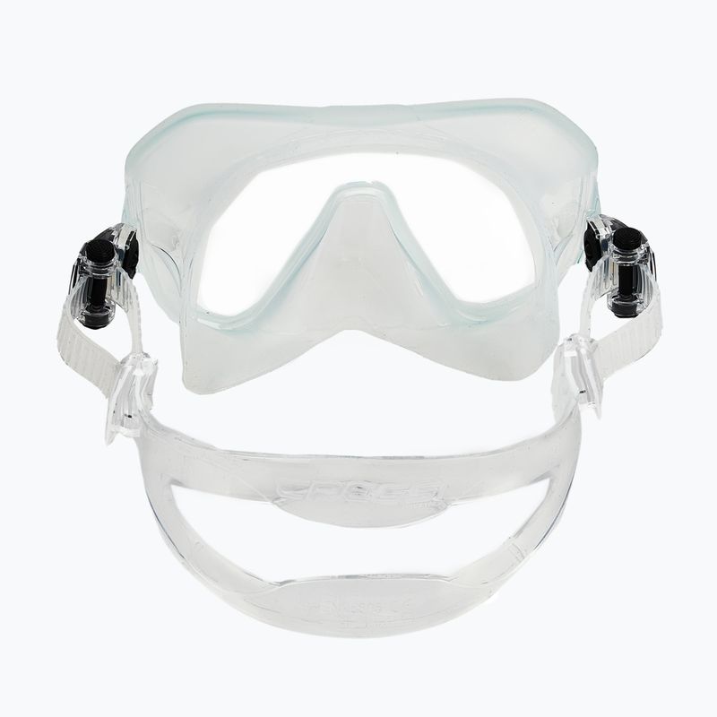 Cressi Z2 clear diving mask 4