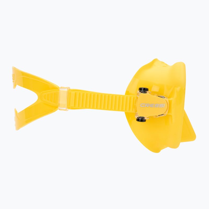 Cressi Z2 Small diving mask yellow 3