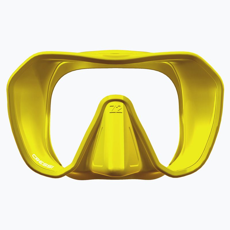 Cressi Z2 Small diving mask yellow 2